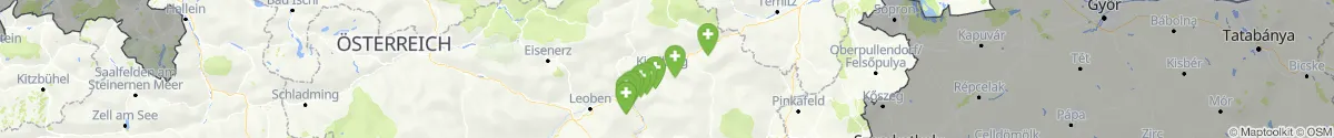 Map view for Pharmacies emergency services nearby Kindberg (Bruck-Mürzzuschlag, Steiermark)